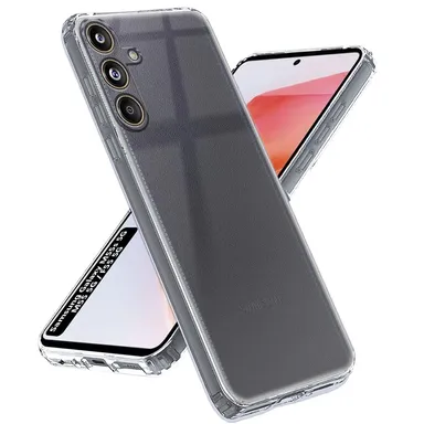Samsung Galaxy F55 5G / M55 5G Transparent Silicone Back Cover | Slim Clear Case with Camera Protection | Lightweight Fit thumbnail 1