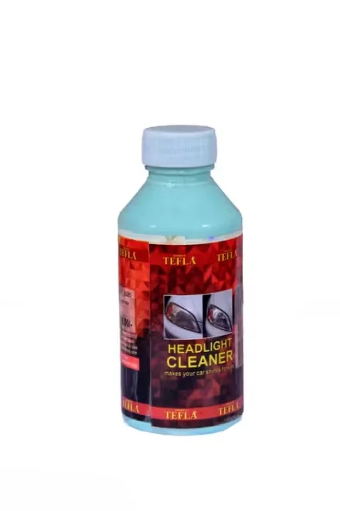 Tefla headlight cleaner & scratch remover | Headlight restoration polish kit | Best lens repair fluid image 2