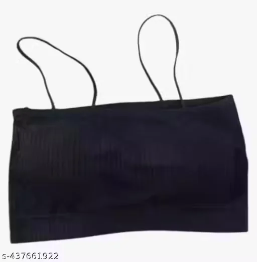 Sports Bra 652 Pack of 2 | Wireless Padded Seamless Bra for Women | Size XL | Cotton Blend | Everyday Comfort image 3