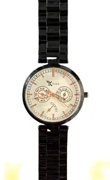 White Dial Analog Watch for Men | Stainless Steel Strap Classic Design thumbnail 0