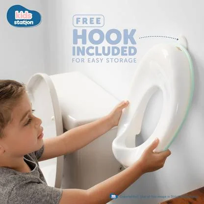 Kids Station Portable Baby Potty Seat | Toddler Potty Trainer for Boys and Girls | ABS Material | 18 Months to 5 Years | Portable, Lightweight, Easy-Clean image 2