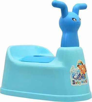 korbox Baby Potty Seat | Toilet Trainer with Removable Tray & Lid | Plastic |Cartoon Design thumbnail 2