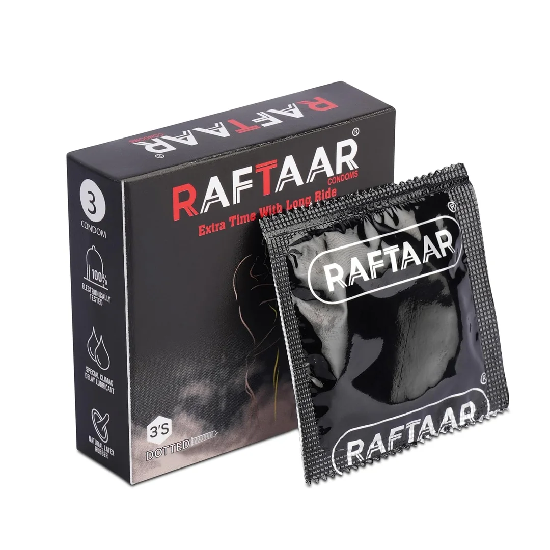 Vanilla Flavoured Ultra Thin Dotted Condoms - Combo Pack of 9 image 2