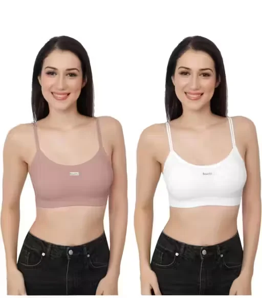 Cotton Sports Bras | Full Coverage Padded Non Wired Gym & Everyday Wear | Size XL image 1