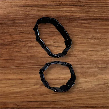 Healing Touch Bio Magnetic Bracelet | BP Control Band | Titanium Healing Therapy Unisex Wristwrap thumbnail 2