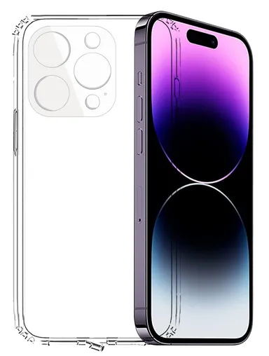 Soft Silicone Case for iPhone 14 Pro Max | Scratch‑Resistant Transparent Bumper | Anti‑Slip Grip thumbnail 0