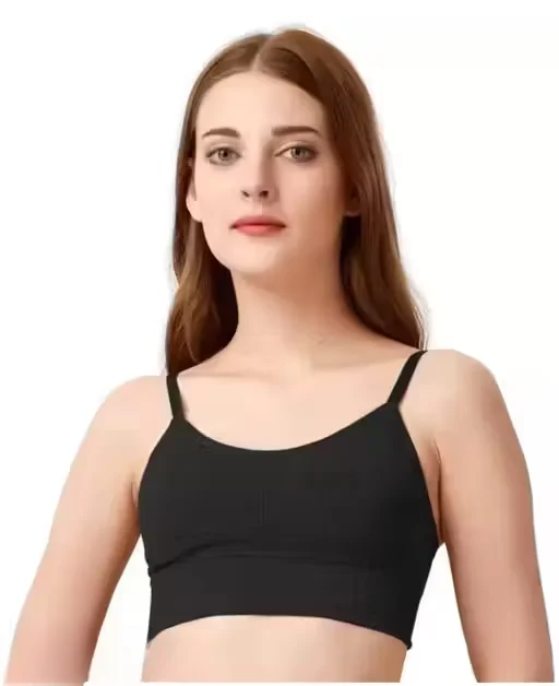 Pearl Enterprise Pack of 2 Cotton Regular Bra Women & Girls | Full Coverage Wire‑Free Set White | Size L image 2