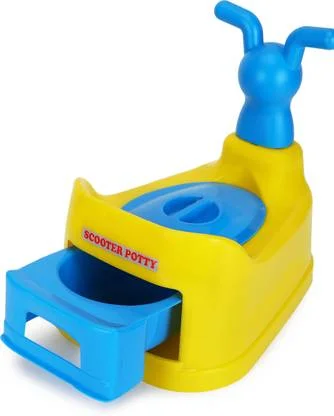 Baby Toilet Trainer Potty Seat with Lid Cover | Removable Tray | Durable Plastic, Comfortable Design for Toddlers | Safe & Easy to Clean image 3