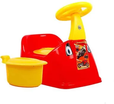 Baby Potty Training Seat | Infant Potty Chair with Removable Tray, Closing Lid, Portable Toilet Trainer for Kids Boys & Girls | ABS Plastic, Travel-Friendly thumbnail 0