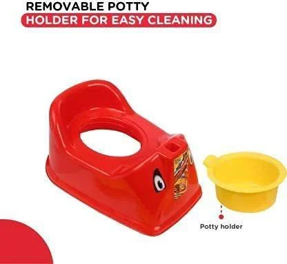 Baby Potty Training Seat | Infant Potty Chair with Removable Tray, Closing Lid, Portable Toilet Trainer for Kids Boys & Girls | ABS Plastic, Travel-Friendly image 4