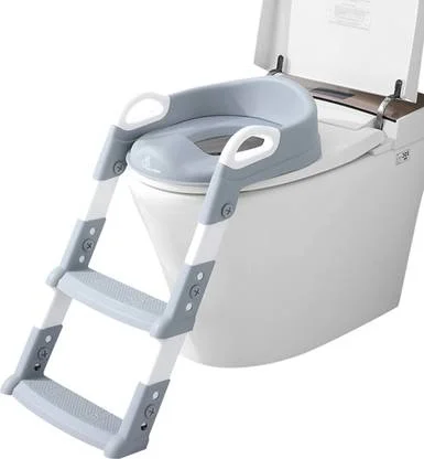 R for Rabbit Hiltop Kids Step Stool | Adjustable Non-Slip Ladder, Polypropylene Potty Seat for Toddlers 1–7 Years | Portable, Durable Child Toilet Trainer image 1