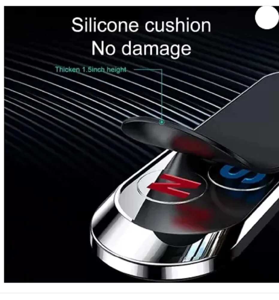 Flat Magnetic Dashboard | Phone Mount Slim Strong Magnet | Universal Stick‑On Holder image 5