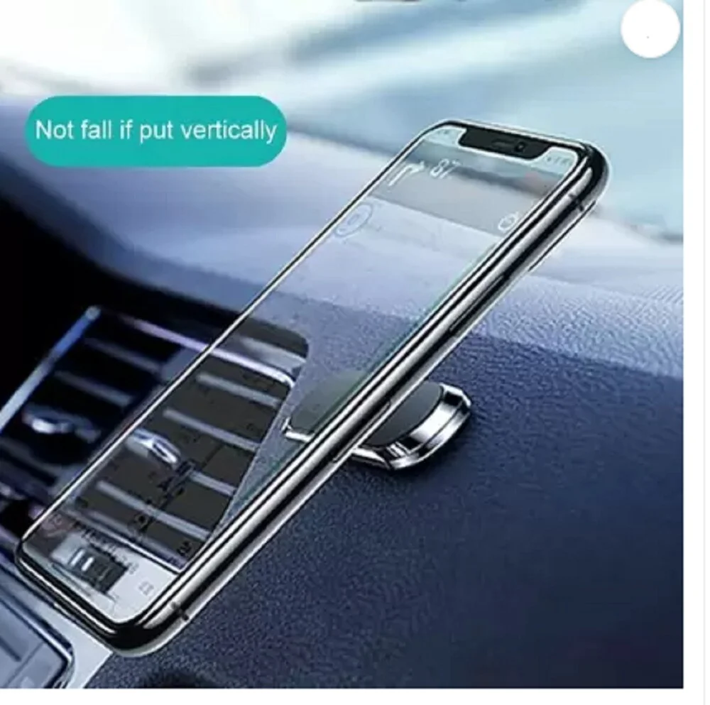 Flat Magnetic Dashboard | Phone Mount Slim Strong Magnet | Universal Stick‑On Holder image 4
