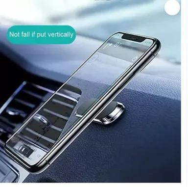 Flat Magnetic Dashboard | Phone Mount Slim Strong Magnet | Universal Stick‑On Holder thumbnail 3