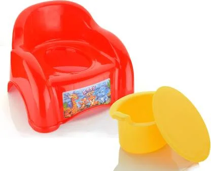 Sukhson Baby ABCD Potty Seat | Portable, Lightweight, Plastic | Toddler & Infant Toilet Trainer | Boys & Girls image 1