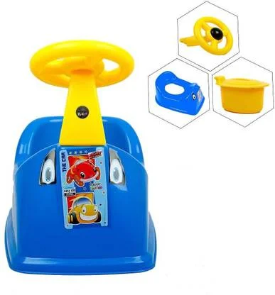 Korbox Baby Potty Training Seat | Plastic Infant Potty Toilet Chair with Removable Tray & Lid | For 1‑3 Year Toddlers | Safe Easy Clean Design image 1