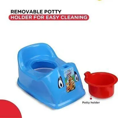 Korbox Baby Potty Training Seat | Plastic Infant Potty Toilet Chair with Removable Tray & Lid | For 1‑3 Year Toddlers | Safe Easy Clean Design thumbnail 1