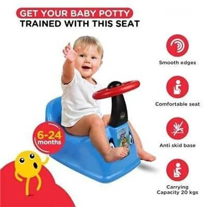 Korbox Baby Potty Training Seat | Plastic Infant Potty Toilet Chair with Removable Tray & Lid | For 1‑3 Year Toddlers | Safe Easy Clean Design image 4