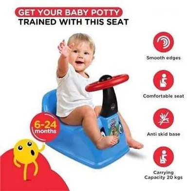 Korbox Baby Potty Training Seat | Plastic Infant Potty Toilet Chair with Removable Tray & Lid | For 1‑3 Year Toddlers | Safe Easy Clean Design thumbnail 3