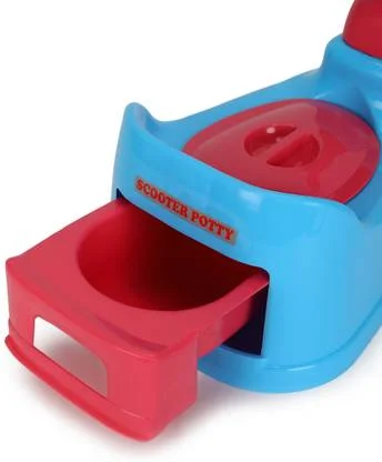 KORBOX Baby Toilet Trainer Potty Seat | Removable Tray & Closing Lid | Portable Infant Potty Chair | Toddler Potty Seat for Boys and Girls | Plastic Potty Seat | Easy Clean image 2
