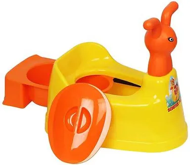 KORBOX Toddler Potty Toilet Trainer Seat with Lid, High Back Support | Baby Potty Chair for 7 Months to 3 Years | Comfortable, Portable Plastic Potty Seat thumbnail 1