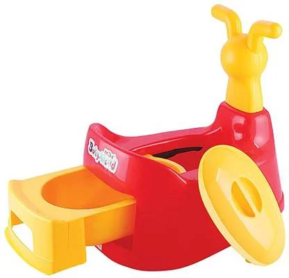 KORBOX Baby Potty Seat | Cartoon Face, Removable Tray & Closing Lid | Toddler Toilet Trainer, Plastic Potty Seat for Boys & Girls image 3