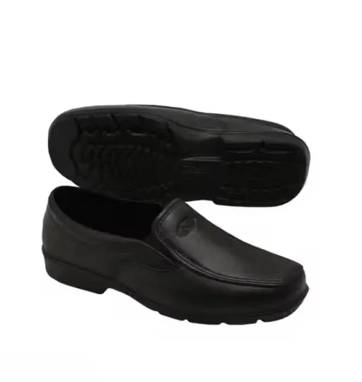 Black Men's Casual Shoes |Premium Rubber Shoes| Trendy EVA Sole, Size IND-8| Comfortable Everyday Footwear image 4
