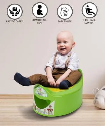 KORBOX Kids Potty Training Seat | Baby Toilet Chair with Closing Lid, Plastic Potty Trainer for Boys Girls | Durable, Easy Clean, Affordable thumbnail 4