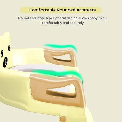 StarAndDaisy | Baby Potty Training Toilet Seat with Ladder, Anti-Slip Toddler Potty Chair | Plastic Potty Seat for Boys & Girls image 4