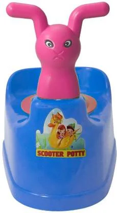 KORBOX Potty Training Seat for Toddlers | Plastic Potty Chair with Lid, High Back Support, Portable Toilet Trainer for Kids Boys & Girls image 2