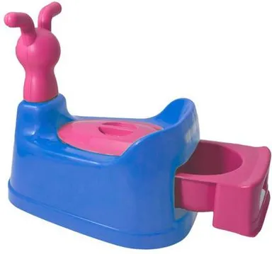 KORBOX Potty Training Seat for Toddlers | Plastic Potty Chair with Lid, High Back Support, Portable Toilet Trainer for Kids Boys & Girls thumbnail 2