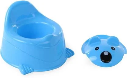 KORBOX Baby Potty Chair | Animal Face Potty Seat| Plastic | Toddler Toilet Trainer | 1 Year Old Use | Baby Potty image 4