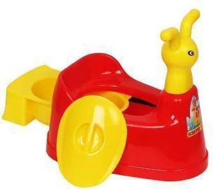KORBOX Potty Toilet Trainer Seat, High Back Support | Toddler Boys Girls Potty Chair | Lid & Plastic Potty Seat | Baby Potty Training Seat image 5