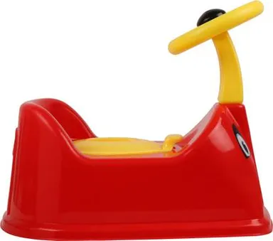 Sukhson MYFERRARI Red Potty Seat | PVC Plastic, Toddler Boys Girls, Comfortable, Durable | Baby Toilet Training Seat thumbnail 1