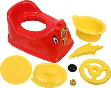 Sukhson MYFERRARI Red Potty Seat | PVC Plastic, Toddler Boys Girls, Comfortable, Durable | Baby Toilet Training Seat thumbnail 4