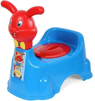 KORBOX Plastic Toddler Potty Training Seat with Removable Bowl Lid High Back Support | Unisex 6‑36 Months | Hygienic Potty Chair image 1