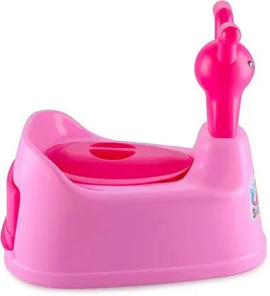 KORBOX Baby Potty Seat | Toilet Trainer for Toddlers | Cartoon Face, Removable Tray, Lid, Plastic Potty Seat for Boys & Girls thumbnail 1