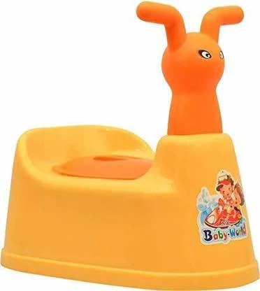 KORBOX Baby Potty Seat | Toilet Trainer with Cartoon Face, Removable Tray & Closing Lid, Plastic Potty Seat for Toddlers, Easy Clean, Safe & Durable image 3