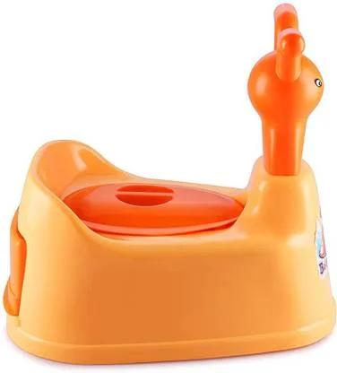 KORBOX Baby Potty Seat | Toilet Trainer with Cartoon Face, Removable Tray & Closing Lid, Plastic Potty Seat for Toddlers, Easy Clean, Safe & Durable image 5