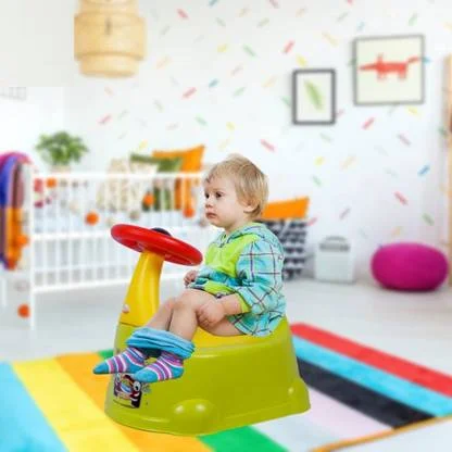 Baby Potty Seat | Toilet Training Chair with Removable Tray | Closing Lid | Comfortable | Safe | Newborn to Toddler Use image 4