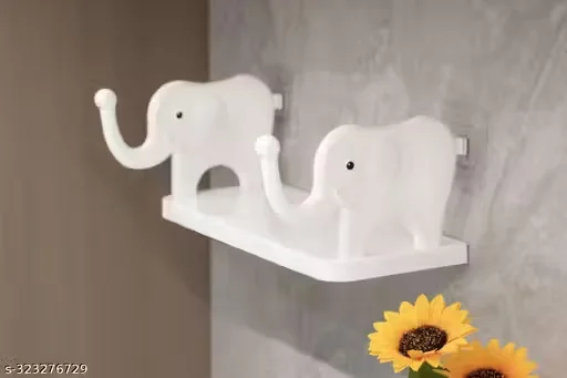 Self Adhesive Multipurpose Stand Holder | Wall Mounted Plastic Bathroom & Kitchen Organizer | Durable Storage Stand for Home & Office | Pack of 1 image 4