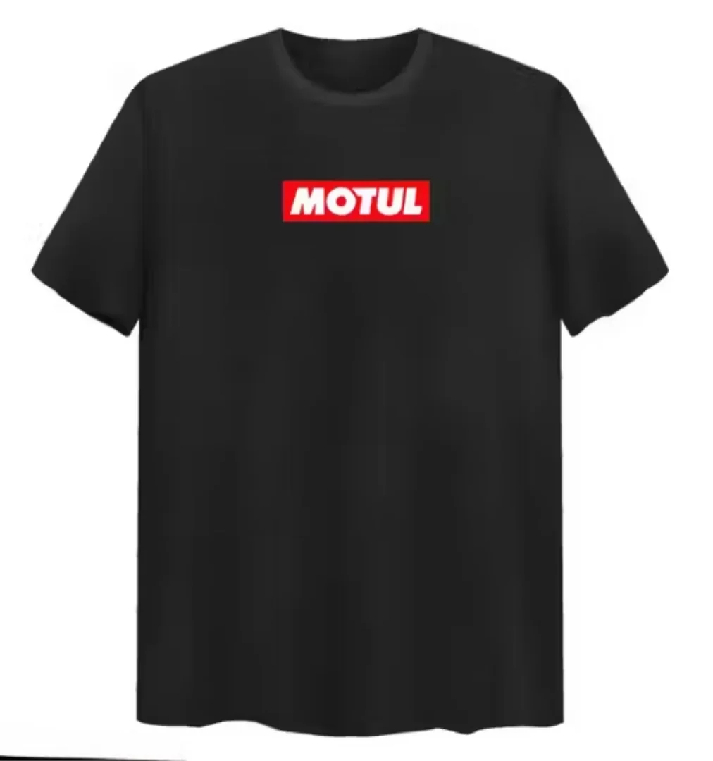 Motul T Shirt for Men | Cotton Blend Printed Racing Logo Tee | Motorsport Casual Wear | Branded Motul Apparel image 1
