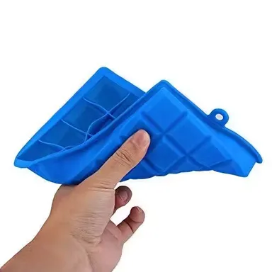 Silicone Honeycomb Ice Cube Tray | 37 Cavity Hexagonal Mould | Soft Silicone | Multicolour | Whiskey & Cocktail & Kids Popsicles thumbnail 3