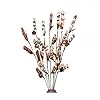 Handcrafted Multicolour Mongolian Rose Floral Bunch | Artificial Long Stem Bouquet for Home Decor| Weddings, Gifting | Premium Natural Look Flowers thumbnail 2