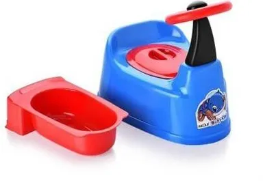 KORBOX | Baby Car Potty Seat with Removable Tray & Lid | Toilet Trainer Potty Chair for Toddlers | Plastic Car Design Potty Seat Boys Girls | Easy-Clean & Affordable thumbnail 2