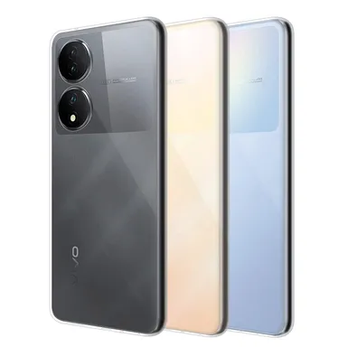 Slim Clear Transparent TPU Back Case for Vivo T2 5G |Vivo Y100 5G Ultra-Light Silicone Protective Mobile Cover Shockproof Non-Yellowing Phone Cover India thumbnail 4