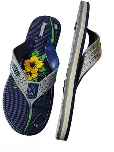 Women Flip-Flops & House Slipper | Printed Rubber Slippers IND-6 | printed house slippers thumbnail 1