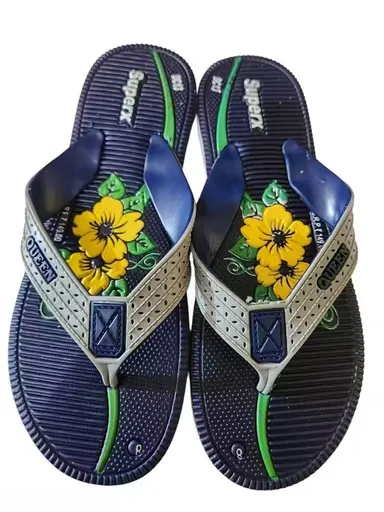 Women Flip-Flops & House Slipper | Trendy Printed Rubber Slippers IND-8