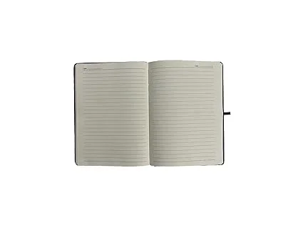 Blue A5 PU Leather Diary | Hard Bound Notebook with Elastic Lock | Office & Personal Use image 3