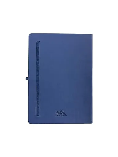 Blue A5 PU Leather Diary | Hard Bound Notebook with Elastic Lock | Office & Personal Use thumbnail 3